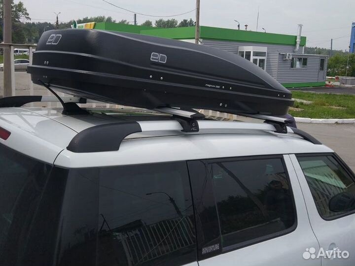 Багажник автобокс на крышу автомобиля джиэмси GMC