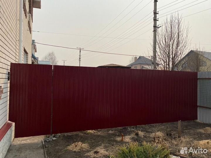 Забор под ключ