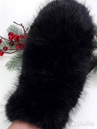 Варежки женские зимние