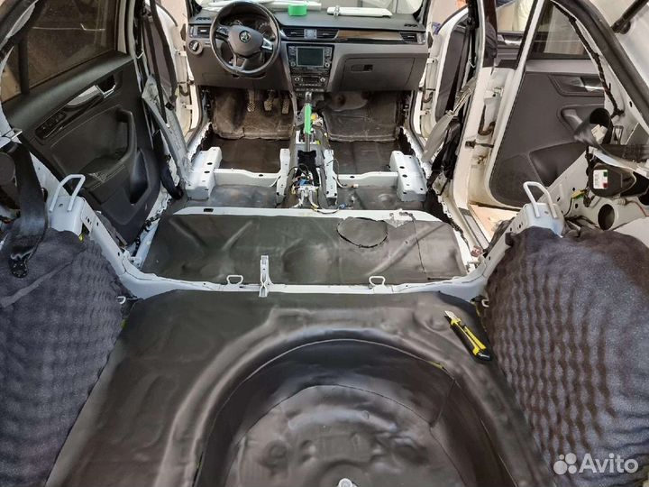 Шумоизоляция виброизоляция автомобиля