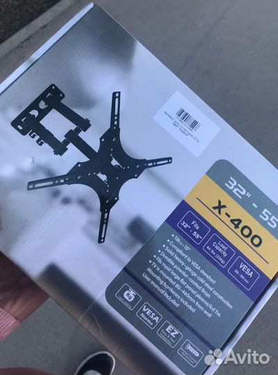 Кронштейн поворотный для телевизора 32 43 55