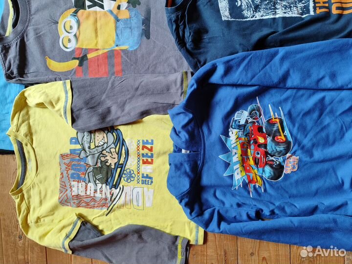 Футболки для мальчика 116 122