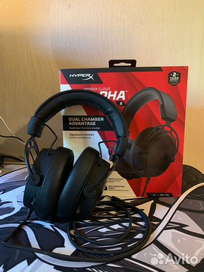 Игровые наушники HyperX Cloud Alpha S