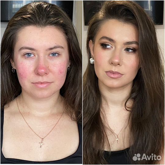 Макияж и прическа