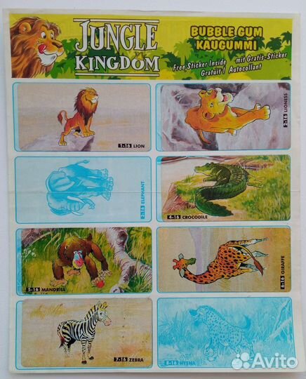 Альбомы для наклеек от жвачек