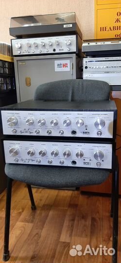 Усилитель Барк 001 (Бриг) Hi-Fi, полный, СССР