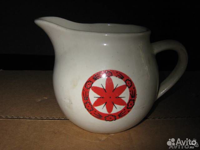 Молочник старинный 1920х годов из фарфора