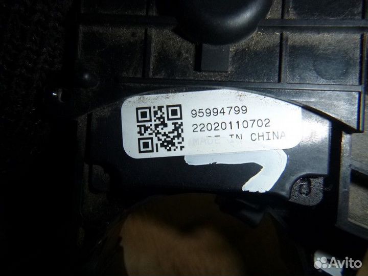 Переключатель подрулевой в сборе opel astra J 2010