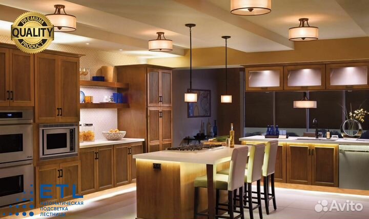 Система умной подсветки гардероба и шкафов в 3-ех