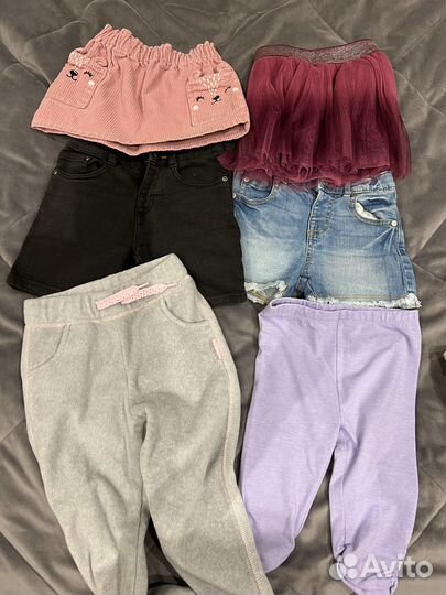 Вещи пакетом для девочки 98 104