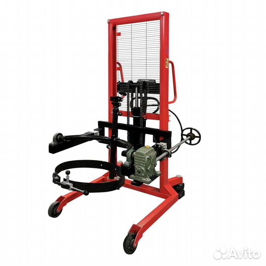 Гидравлический штабелер-кантователь бочек с весам