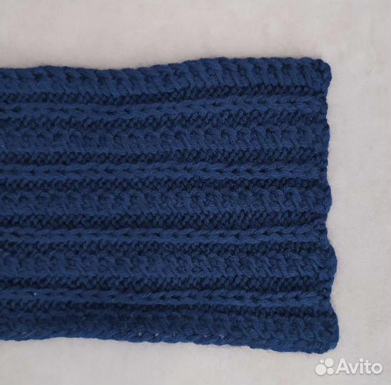 Шарф ручной вязки шерсть