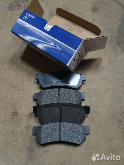 Тормозные колодки Lacetti задние