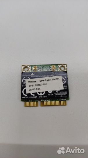 Wi-Fi модуль Broadcom BCM943228HM4L #2