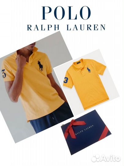 Polo ralph lauren футболка поло оригинал из США