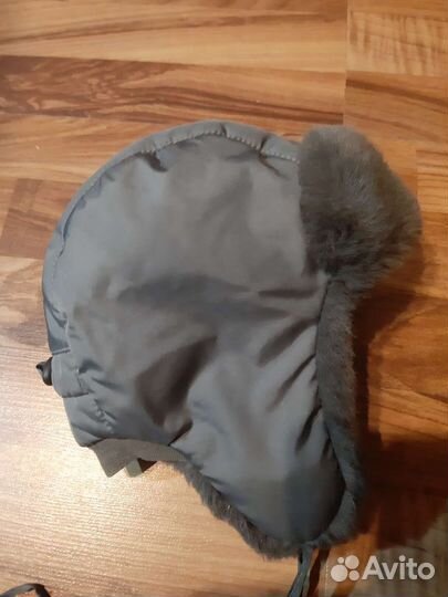 Шапка ушанка для мальчика р.48