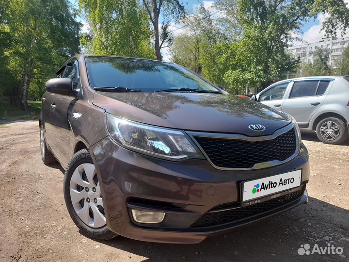 Kia Rio 1.4 МТ, 2016, 43 600 км