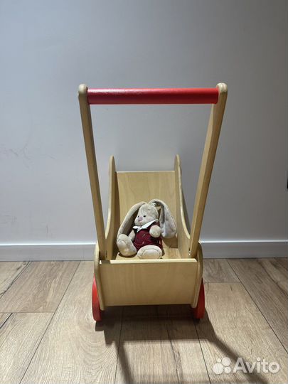 Деревянная коляска