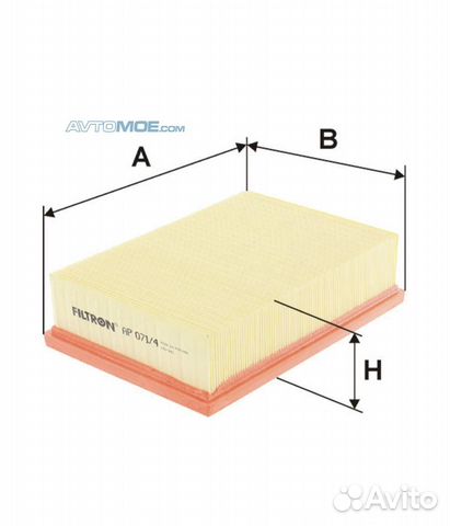 Фильтр воздушный AP0714 filtron