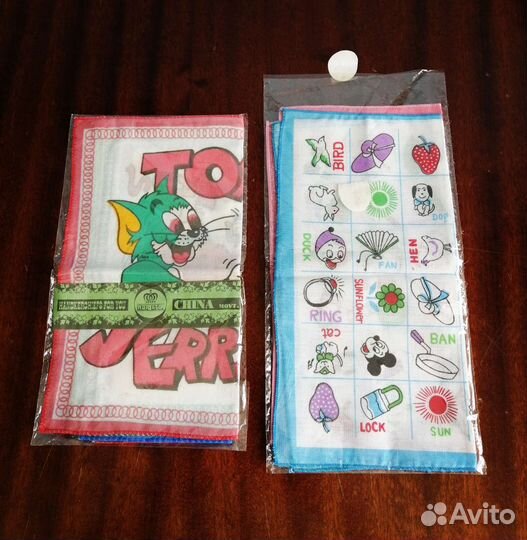 Носовые платочки Китай времен СССР новые