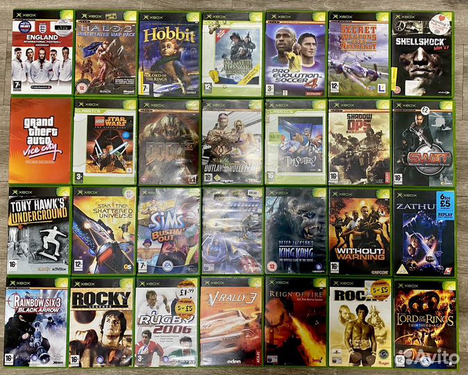 Xbox original игры