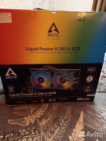 Arctic liquid freezer ii 280 A-RGB (сжо)