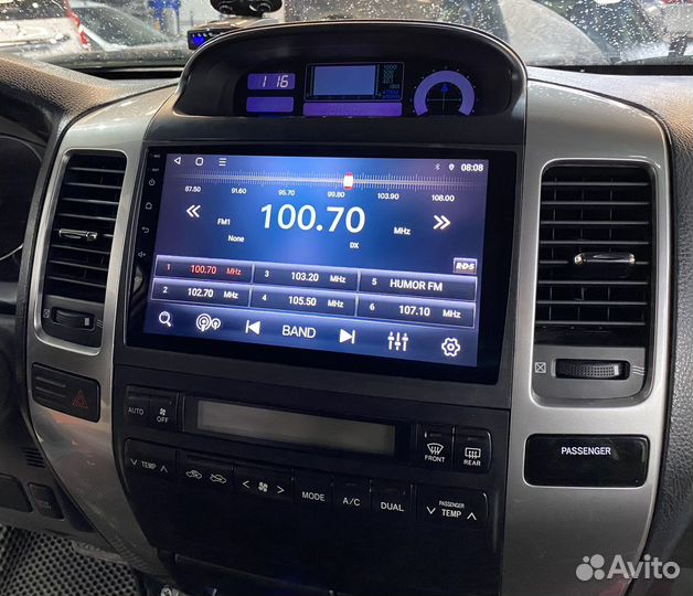 Штатная магнитола Toyota Prado 120 2004+