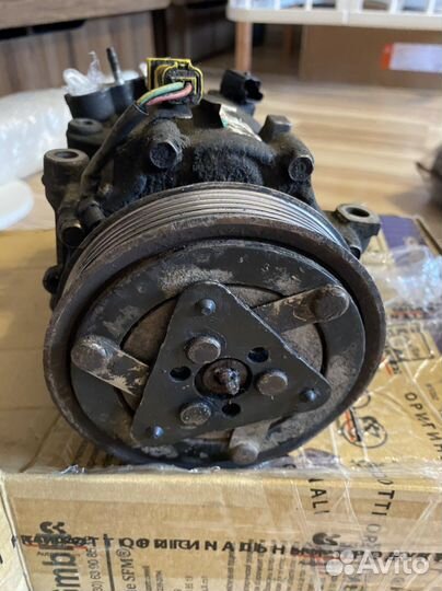 Компрессор кондиционера citroen c5 x7 не рабочий