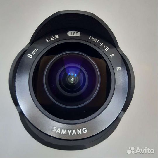 Объектив Samyang 8mm F 2,8 E-mount б/у