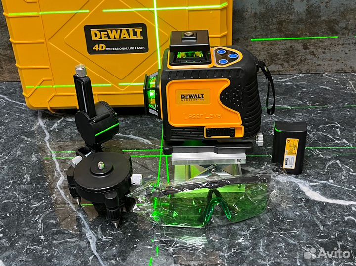 Лазерный уровень dewalt 360 16 лучей