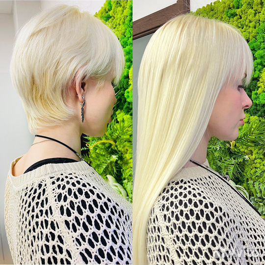 Наращивание биопротеиновыми волосами