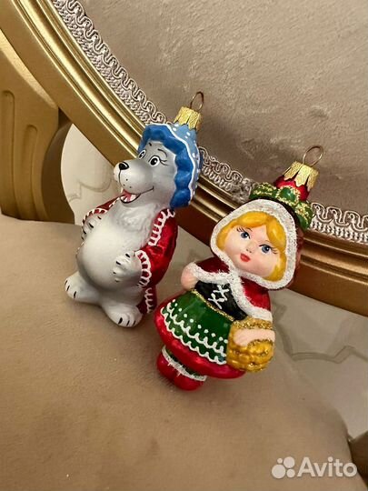 Елочные игрушки фирма Элита (Красная шапочка)