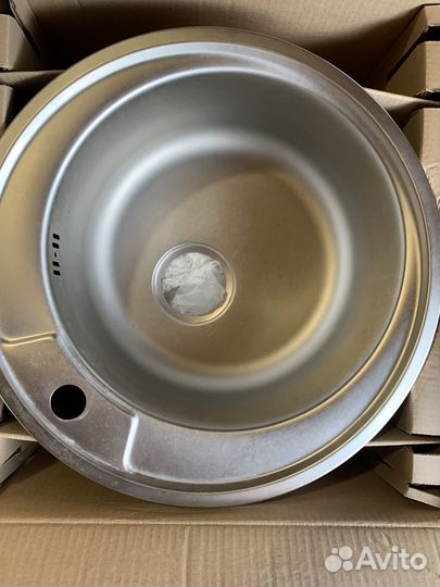 Мойка для кухни круглая бу