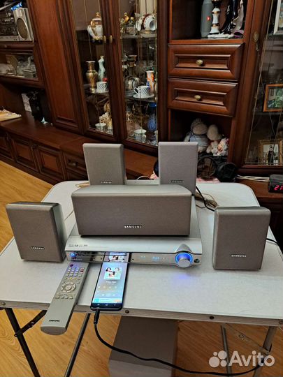 Домашний кинотеатр samsung экстра звук. как новый