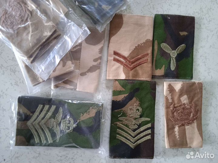 Погоны армии Великобритании, оригинал, новые