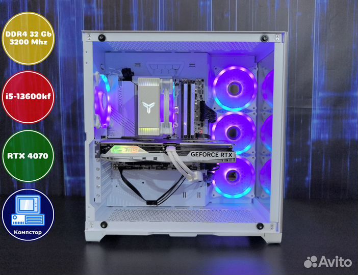 Мощный игровой пк i5-RTX4070-32DDR4-QDP6907241-B760