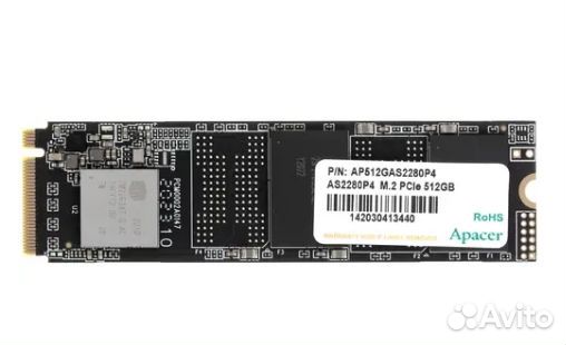 Накопитель Apacer SSD AS2280P4 512Gb M.2