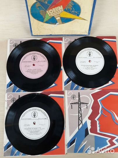 Лимитированный набор пластинок Forum Москва 1964г