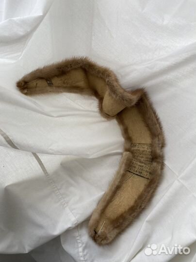 Воротник из норки