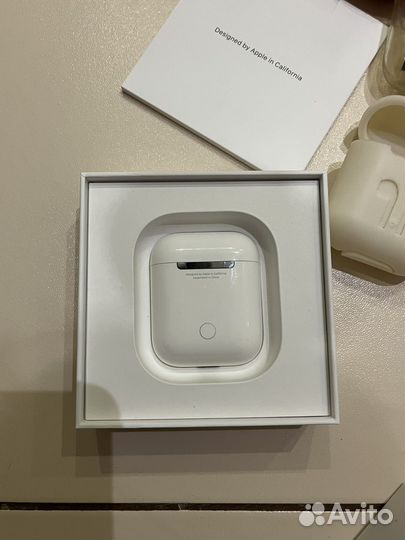 Беспроводные наушники apple airpods 2