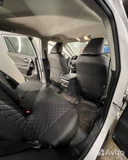 Авточехлы из экокожи Toyota Rav-4 XA50