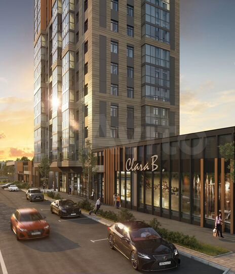 3-к. квартира, 79,3 м², 2/15 эт.