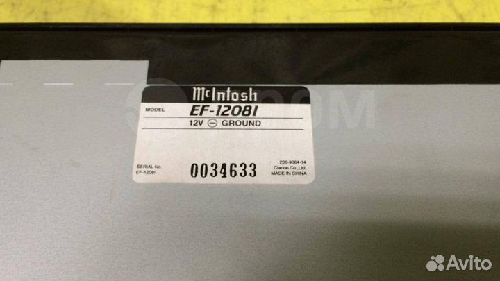 Усилитель магнитолы Subaru Legacy BP5 EJ20X