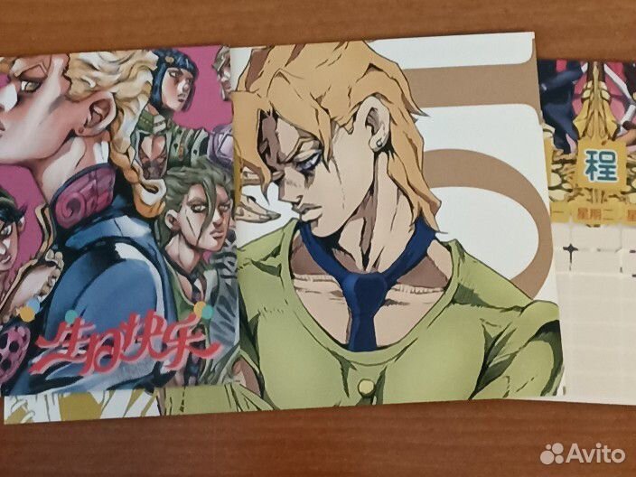 Jojo, наклейки, открытки