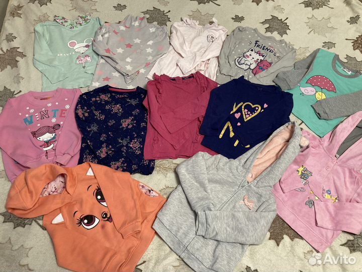 Пакет вещей на девочку 98 104