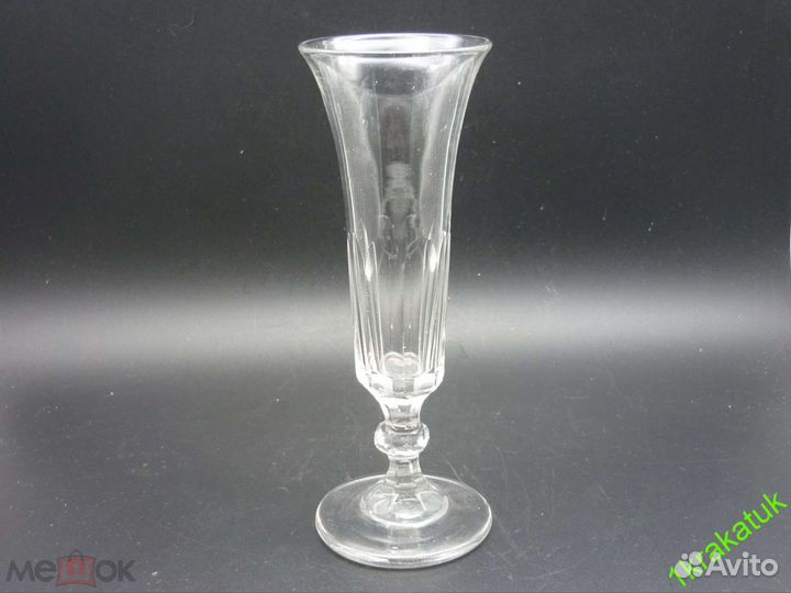 Шампанка, флейта русское стекло 19 век мальцов (2)