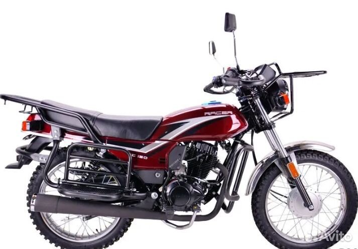 Мотоцикл racer RC150-23A tourist черный
