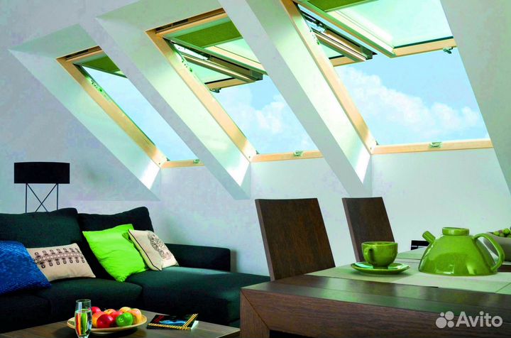 Мансардное окно Veluxe