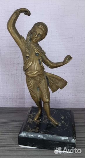 Бронзовые статуэтки парные Испанский танец