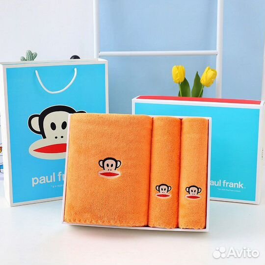 Подарочный набор Paul Frank (коралловый флис)